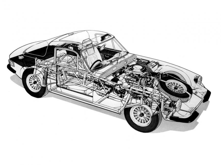 Багажник TVR 3000M 1971 года  (UK) (фото 4 из 11)